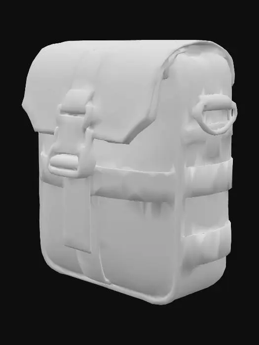 3D model for Tactical Pouch, #PBR#