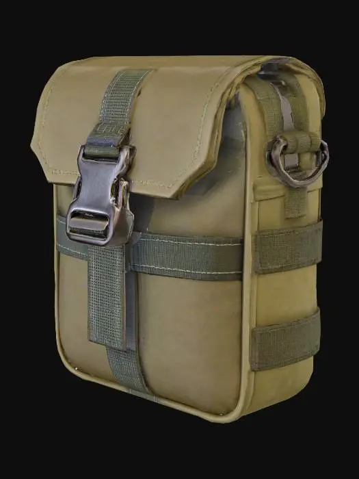 3D model for Tactical Pouch, #PBR#