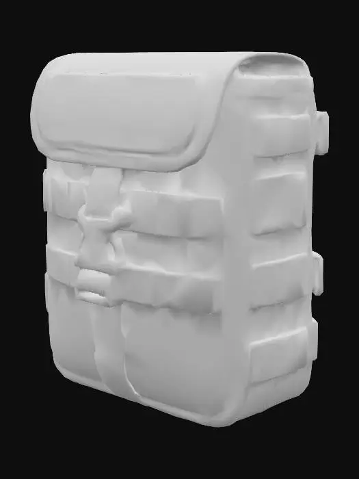 3D model for Tactical Gear Pouch, #PBR#
