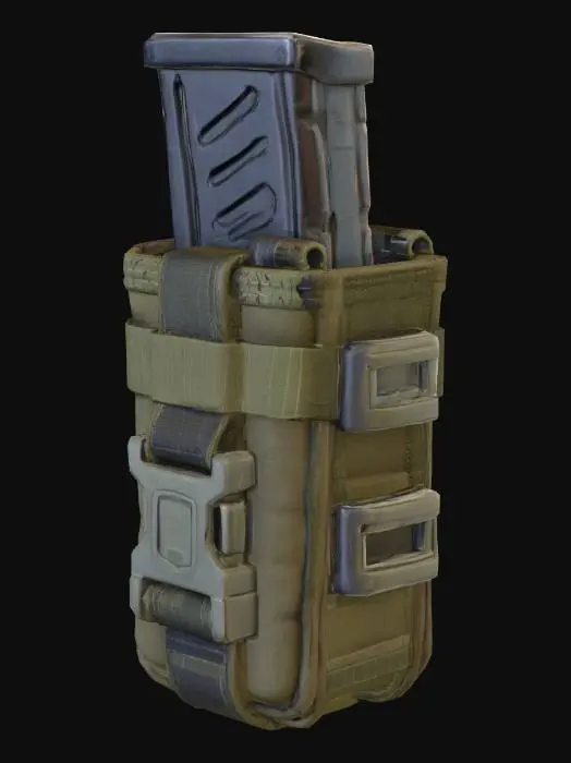 3D model for Magazine Holster, #PBR#