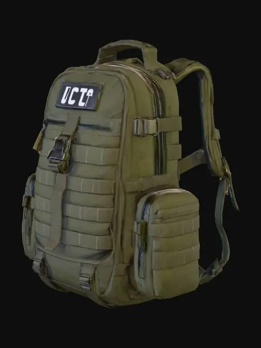 3D model for Tactical Gear Backpack, #PBR#