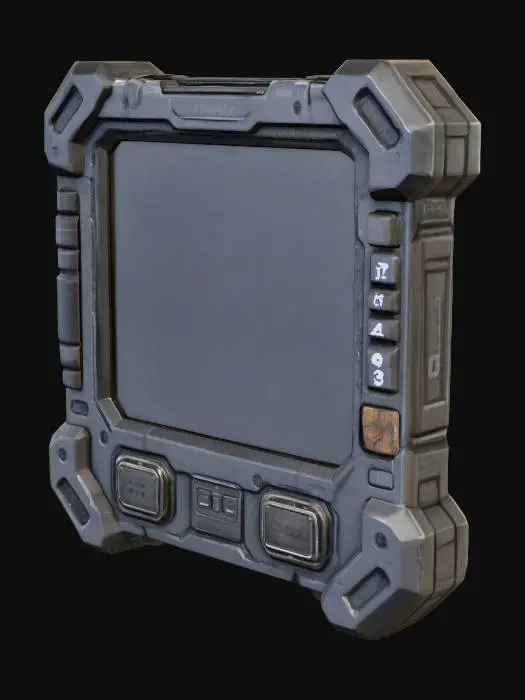 3D model for Tech Console Display