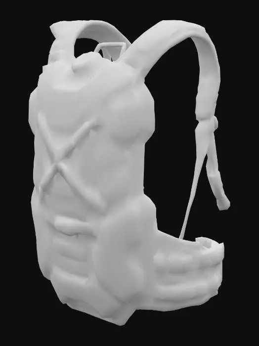 3D model for Tactical Hydration Pack