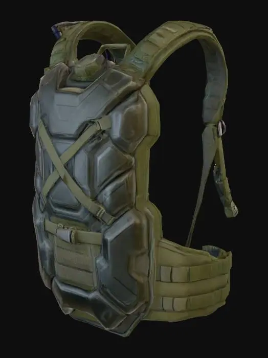 3D model for Tactical Hydration Pack