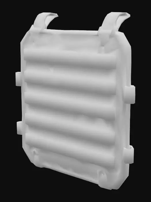 3D model for Tactical MOLLE Panel