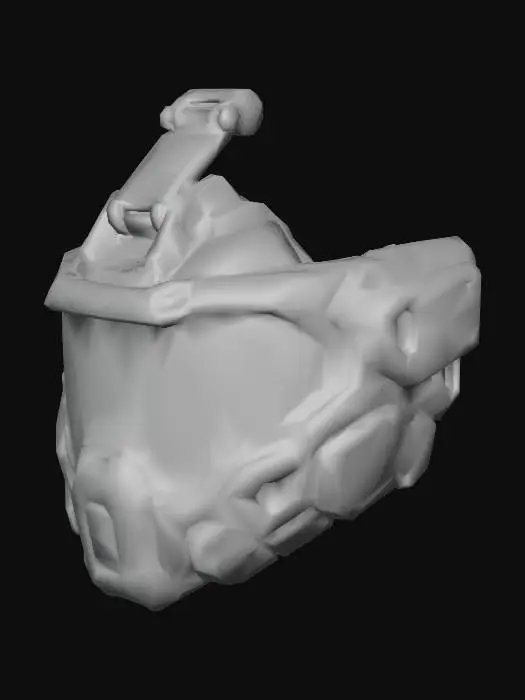 3D model for Futuristic Tactical Visor