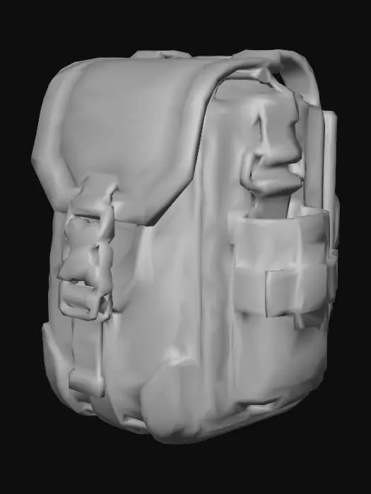 3D model for Skull Satchel