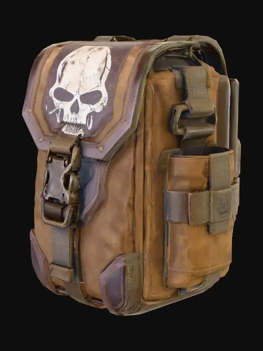 3D model for Skull Satchel