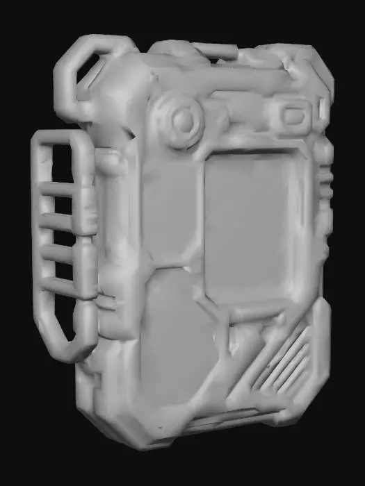 3D model for Device Attachment, #villain#