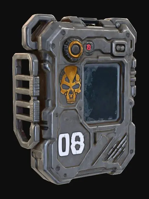 3D model for Device Attachment, #villain#