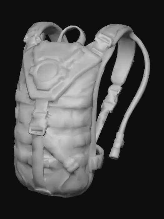 3D model for Tactical Hydration Pack