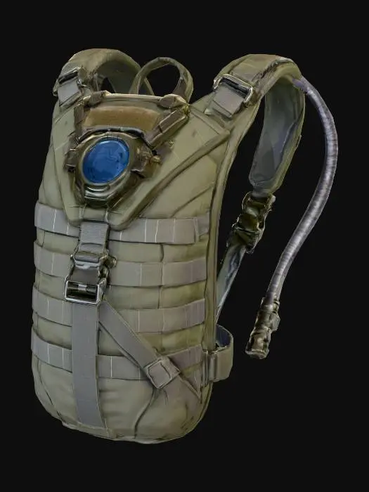 3D model for Tactical Hydration Pack