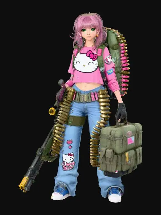 3D model for Gunslinger