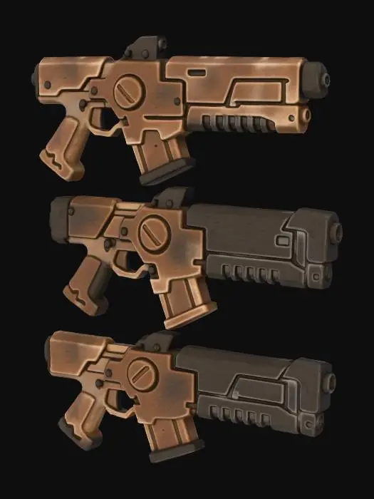 3D model for Toy Laser Blasters