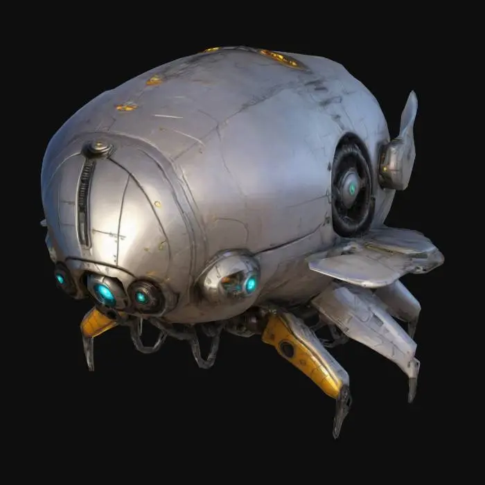 3D model for Zeppelin Drone