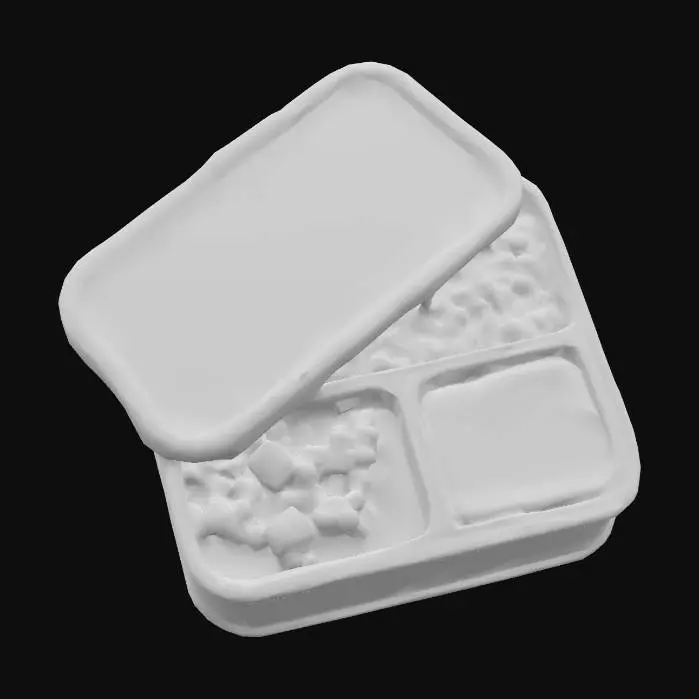 3D model for Ration Box Overview, #food#