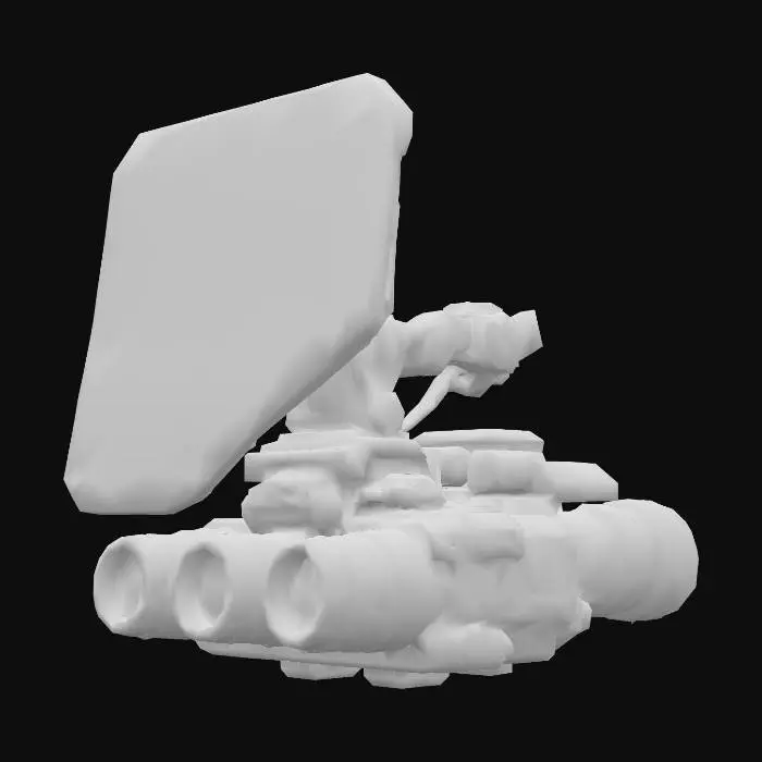 3D model for Tactical Optics.