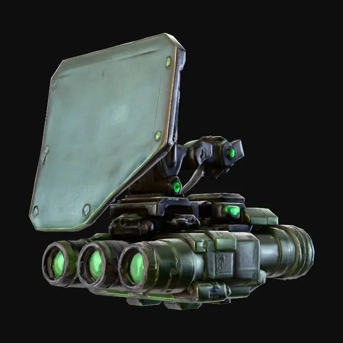 3D model for Tactical Optics.