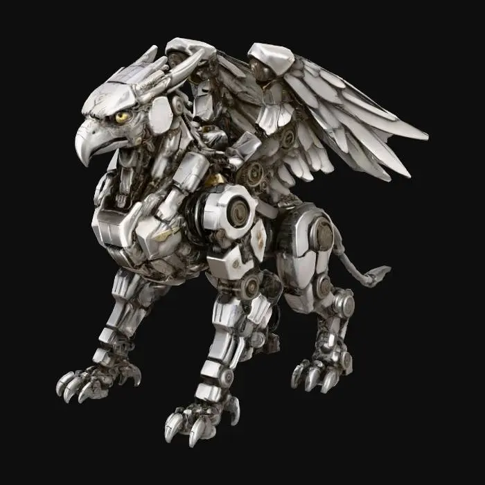 3D model for Gryphon Automaton, #villain#