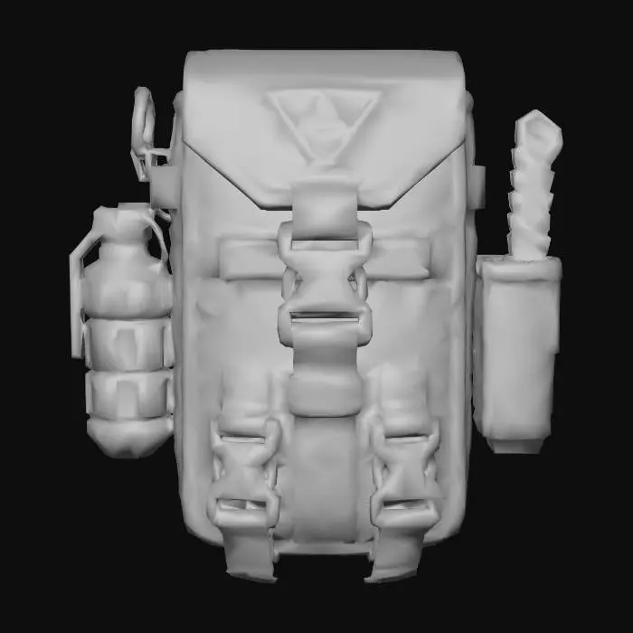 3D model for Tactical Gear Pack