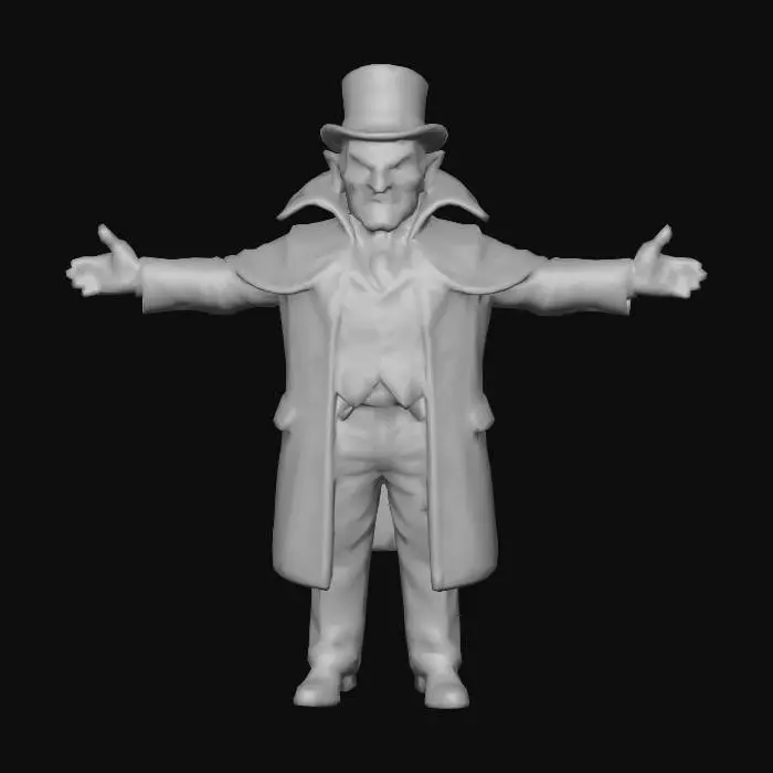 3D model for Vampire's Gaze, #villain#