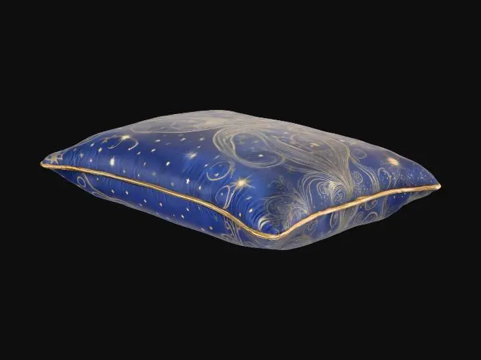 3D model for Starlit Dreams Pillow