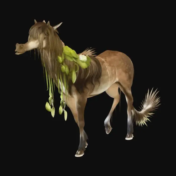 3D model for Leaf Crowned Horse