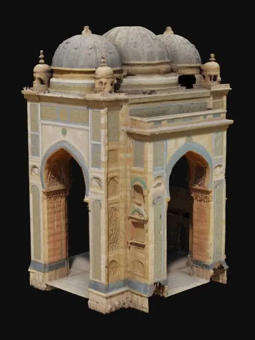 3D model for arab medieval triumphal arc