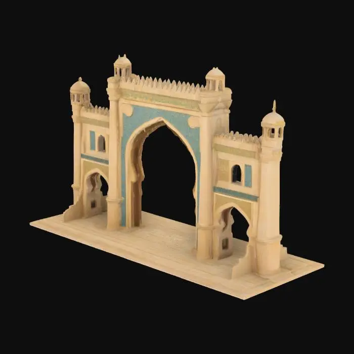 3D model for arab medieval triumphal arc
