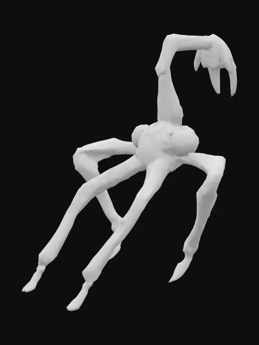 3D model for Elongated Creature