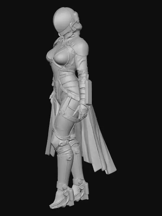 3D model for Female Anchent Sith Warrior