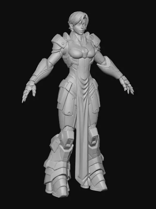 3D model for Cybernetic Sentinel