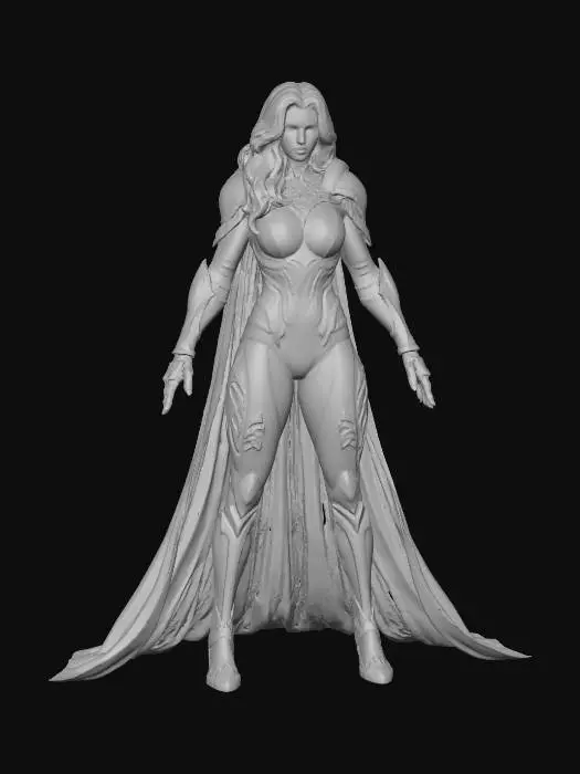 3D model for 1st Solarian Empress Shaunte
