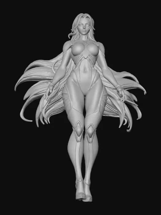 3D model for Cyber Valkyrie