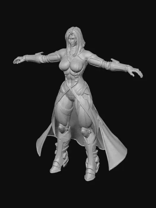 3D model for Cyber Valkyrie