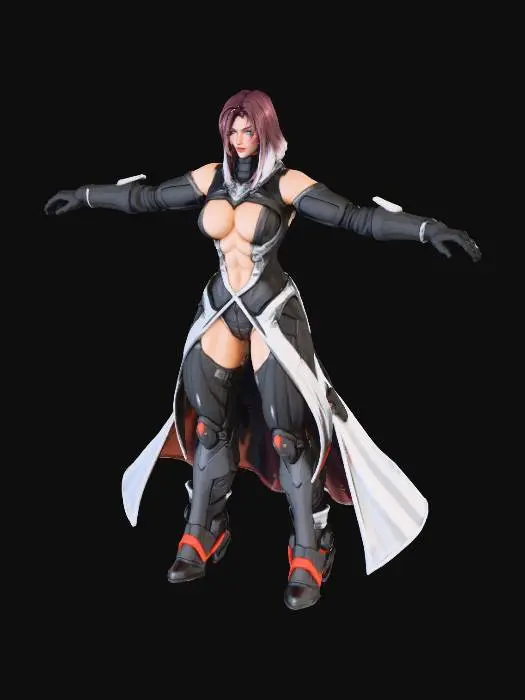3D model for Cyber Valkyrie