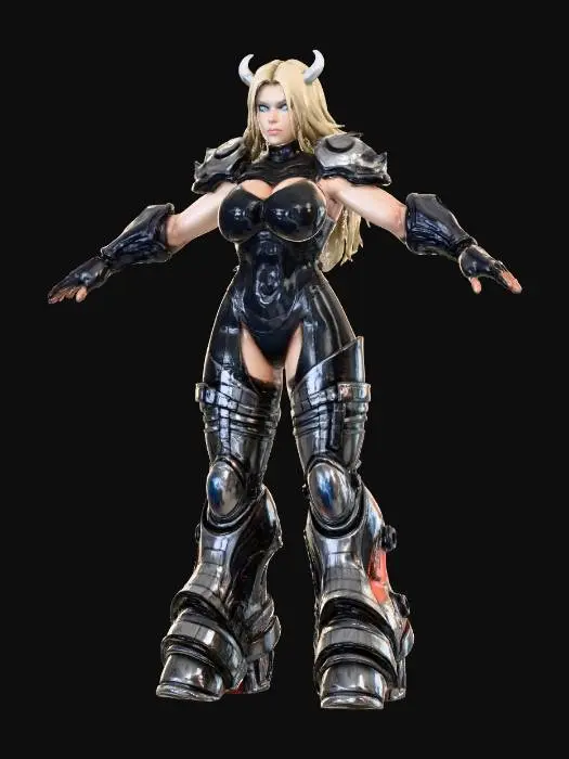 3D model for Torra The Warrior Female Minotar
