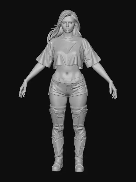 3D model for Cyber Fashionista
