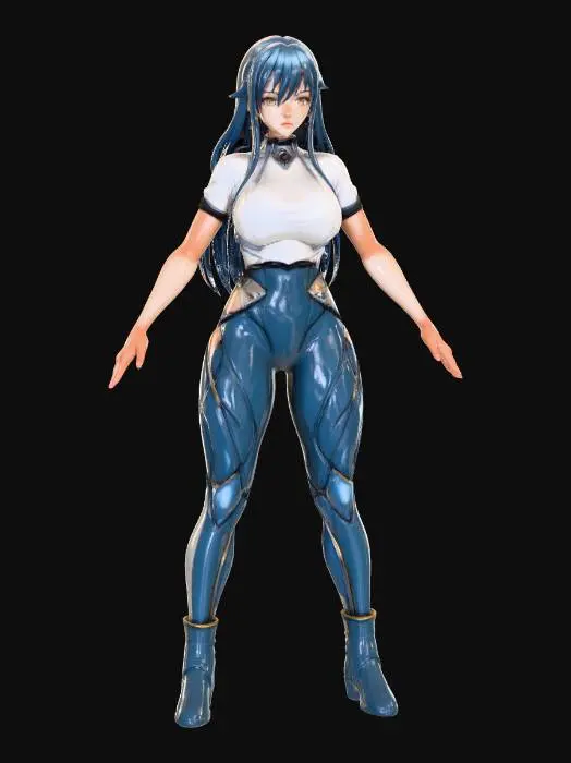 3D model for Cyber Elegance