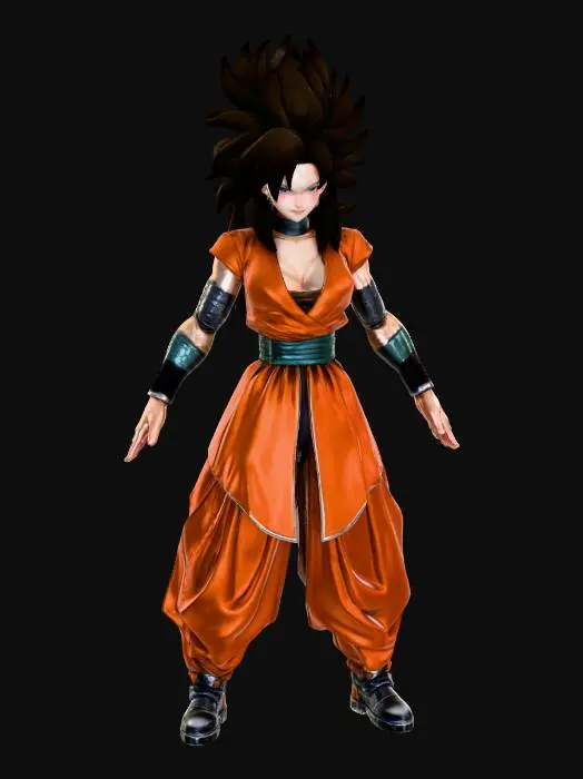 3D model for Saiyan Warrior