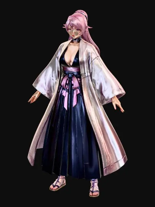 3D model for Elegant Gote 13 Captain