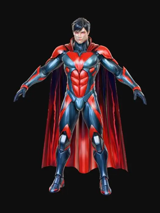 3D model for Crimson Guardian