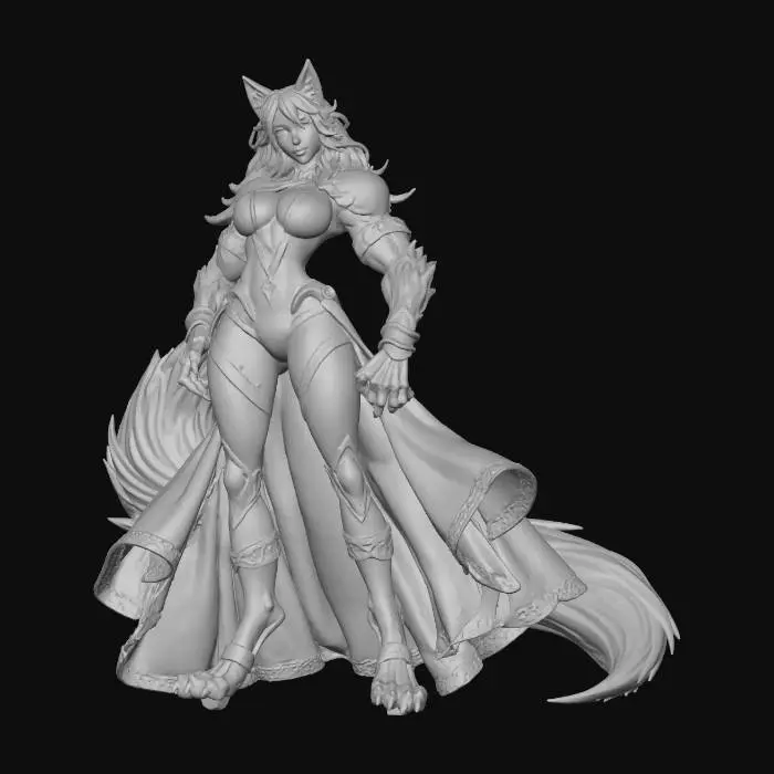 3D model for Asamiya Warrior Empress of the Moonlit Realm Kingdom