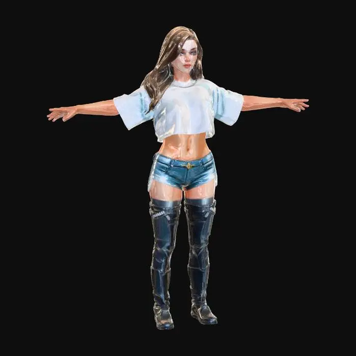 3D model for Cyber Fashionista