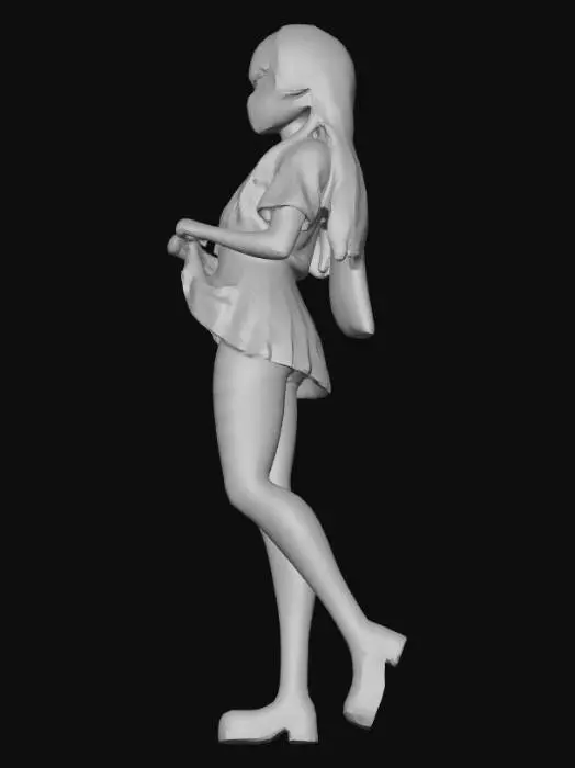 3D model for Blushing Bloom