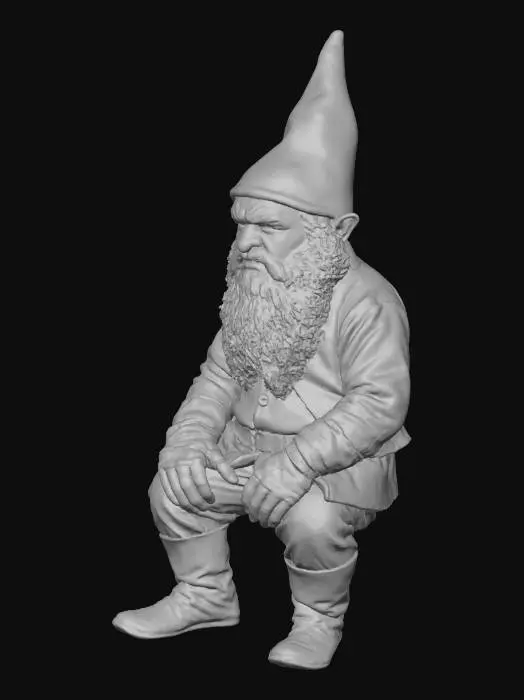 3D model for Grumpy Gnome
