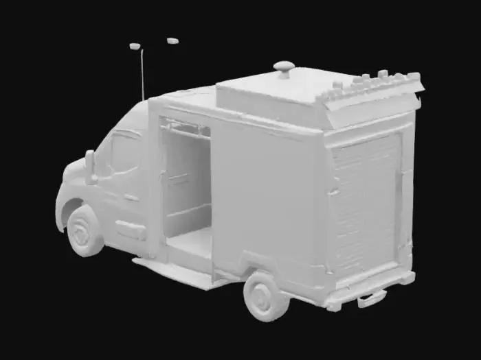 3D model for Highway Maintenance Vehicle