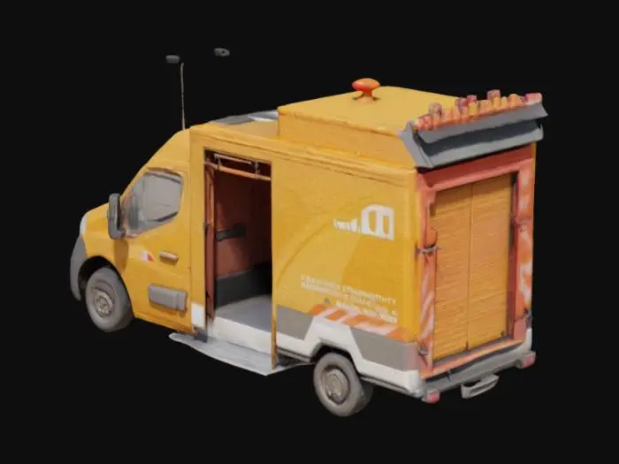 3D model for Highway Maintenance Vehicle