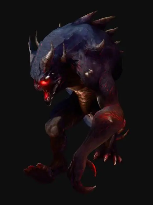 3D model for make it more horror 
