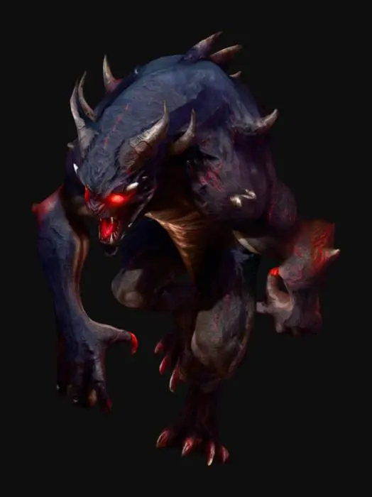 3D model for make it more horror 
